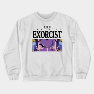 The Immortal Exorcist - Cursed Eye (white) Crewneck Sweatshirt